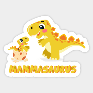 Mammasaurus mamma dino Sticker